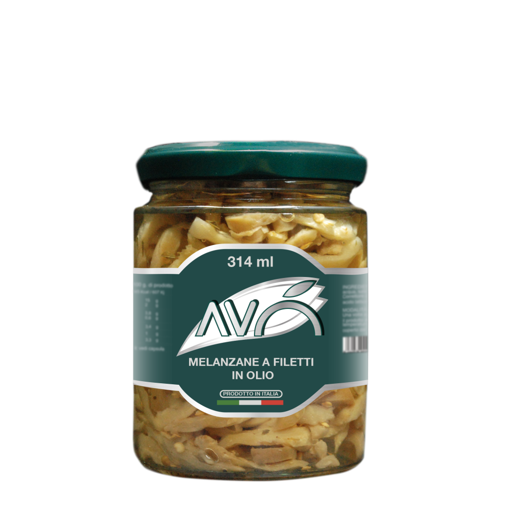 MELANZANE A FILETTI IN OLIO